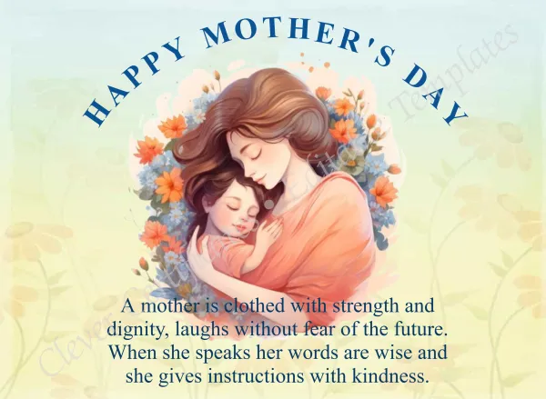 Mother Baby Girl Clipart