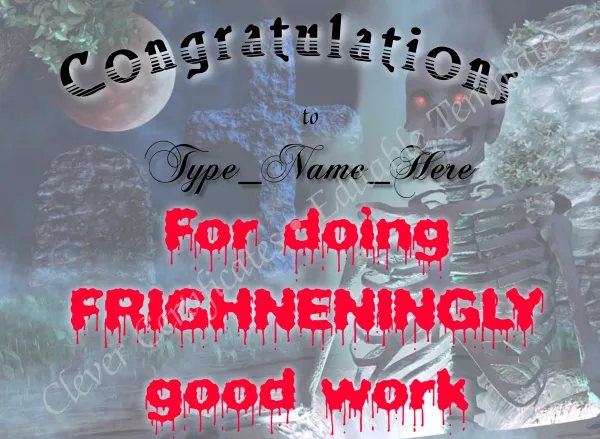 Halloween Frighteningly Good