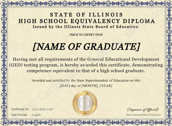 Illinois High School Equivalency Certificate