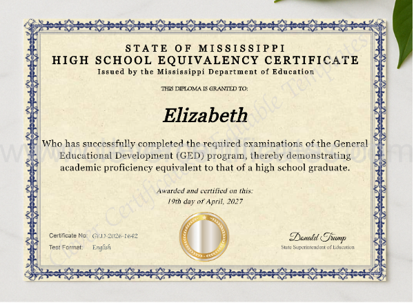 Mississippi Ged presented in a sleek wooden frame, elegantly arranged on a stylish table.