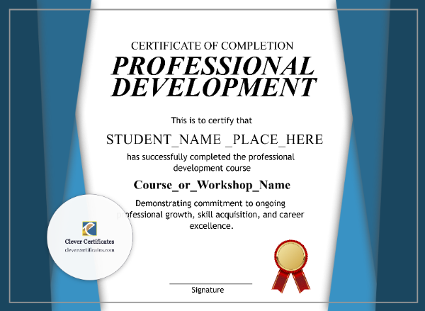 Professional Development Certificate – Landscape