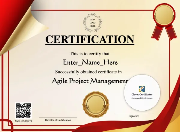 Free Advanced Agile Project Leadership Certificate