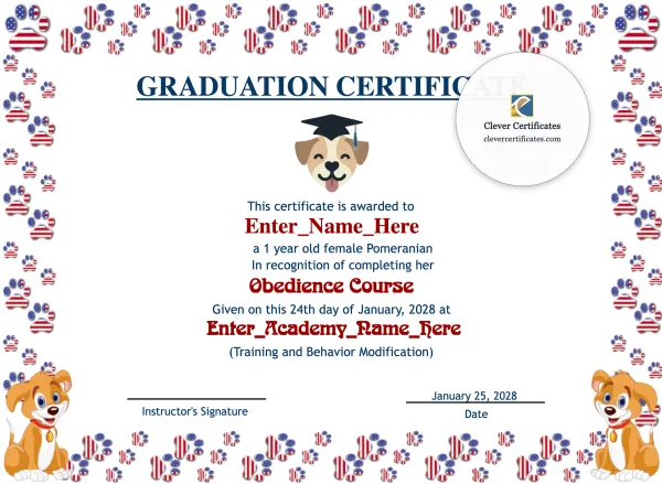 Free Goodest Graduate Certificate Template