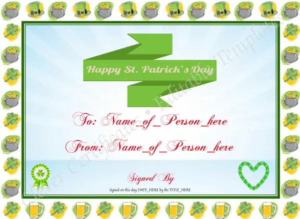 Happy St Patricks Day 2