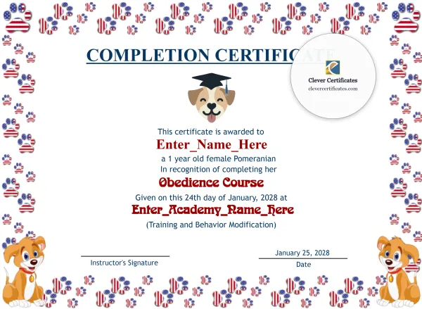 Free Goodest Achiever Certificate Template