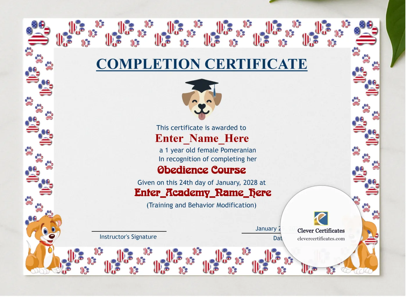 Goodest Achiever Certificate presented in a sleek wooden frame, elegantly arranged on a stylish table.
