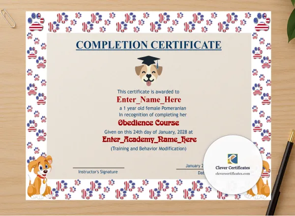 Professional preview of Goodest Achiever Certificate certificate on high-quality stationery paper, ideal for showcasing the final look.