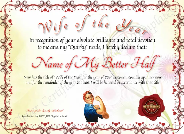 Wife Of The Year