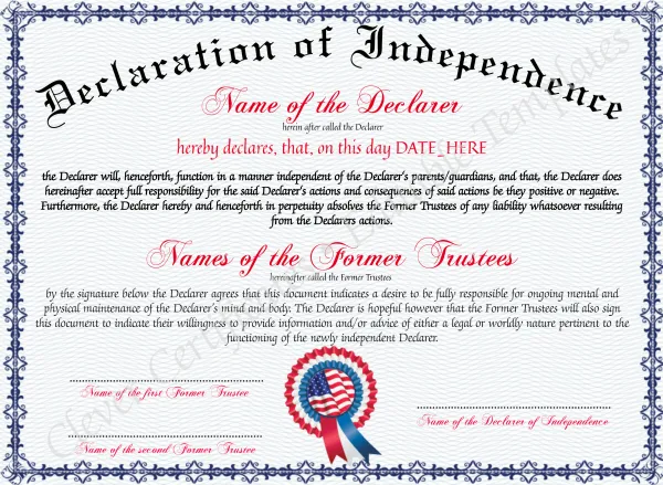 Declaration Of Independence
