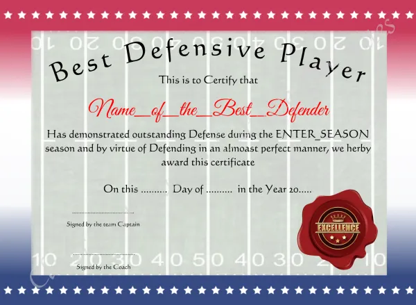 Best Defensive Player