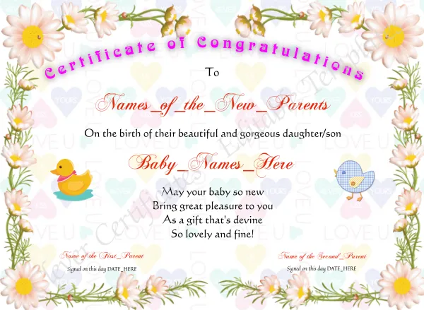 Brand New Baby