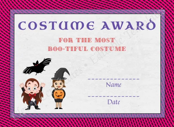 Best Costume Award 2