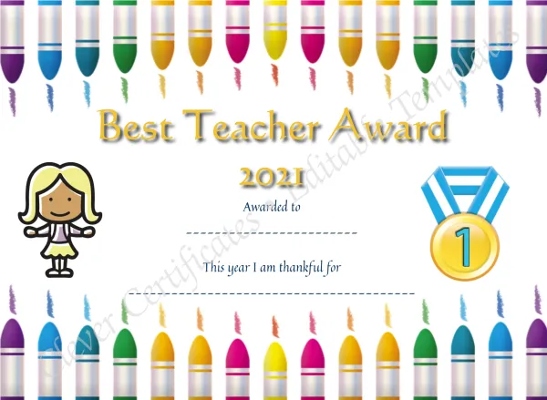 Best Teacher Award 2