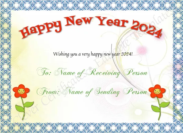 Happy New Year 2024