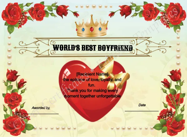 Worlds Best Boyfriend Ever