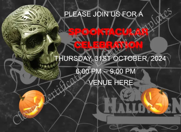 Spooky Halloween Invitation