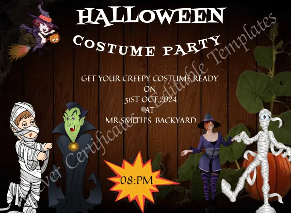 Halloween Costume Night