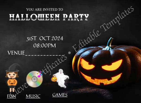 Halloween Music Party