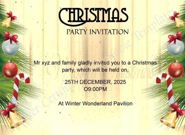 Christmas Festive Night
