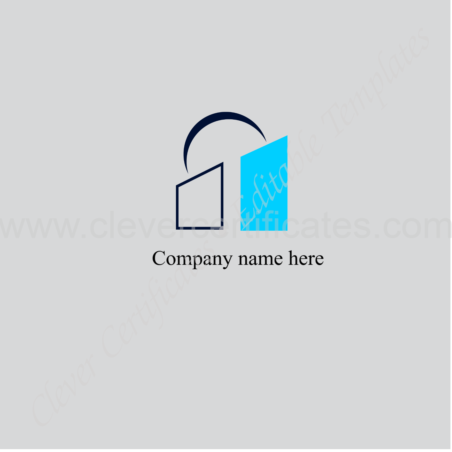 Creative Logo — Certificate Template Preview