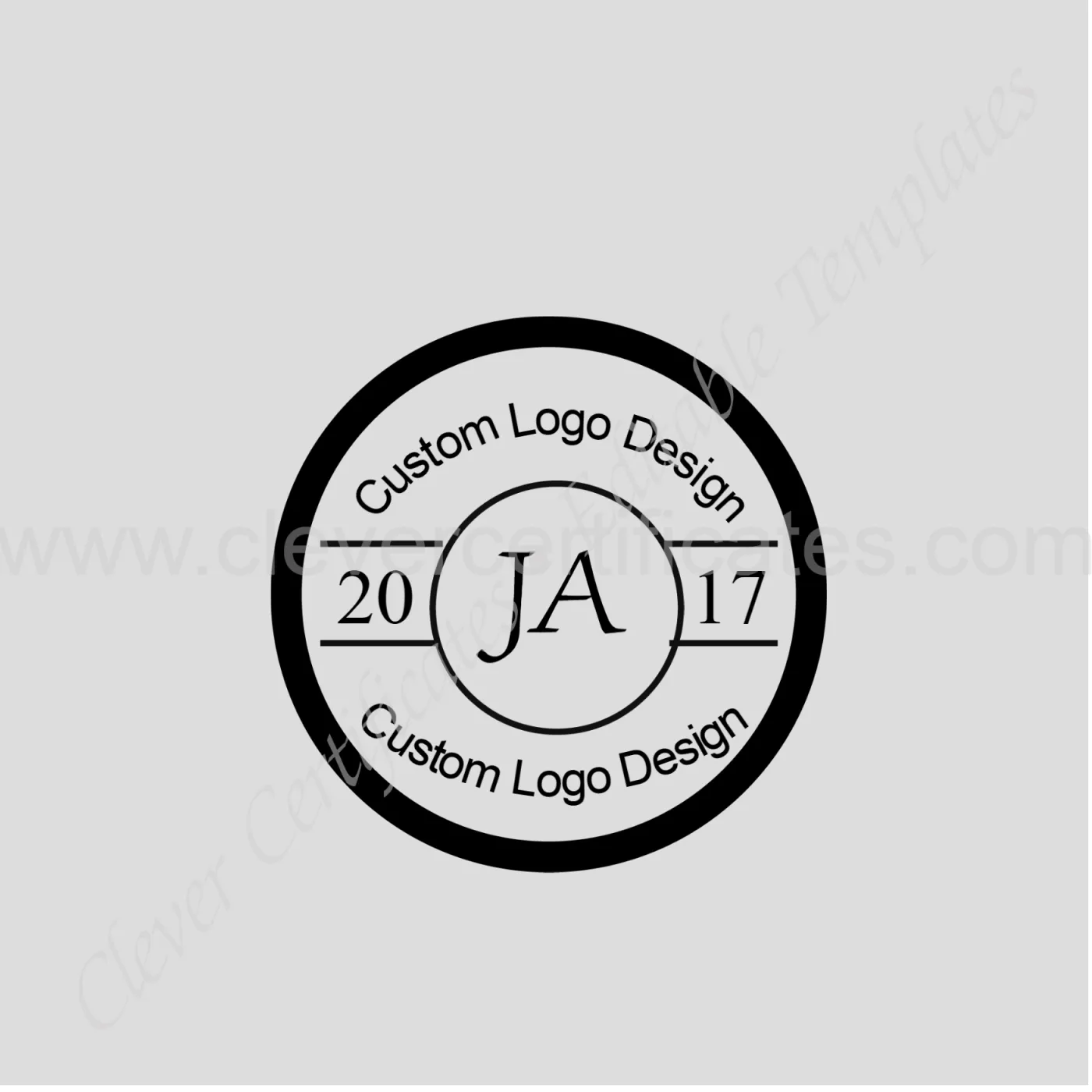 Logo Design — Certificate Template Preview